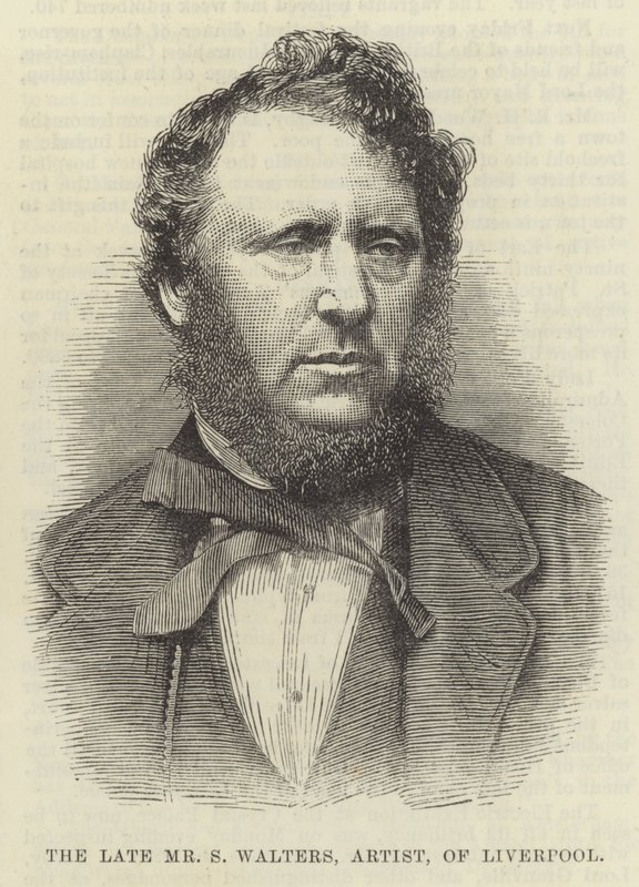 Der verstorbene Mr. S. Walters, Künstler, aus Liverpool von English School