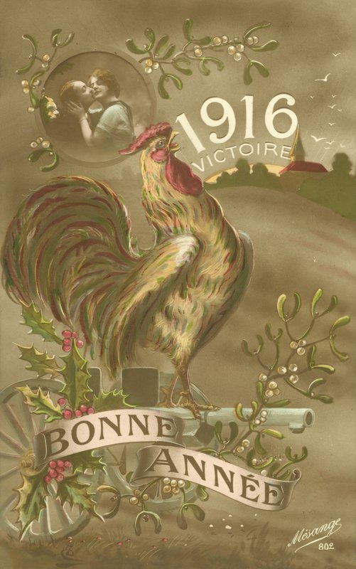 Bonne Année, 1916, Victoire von French School