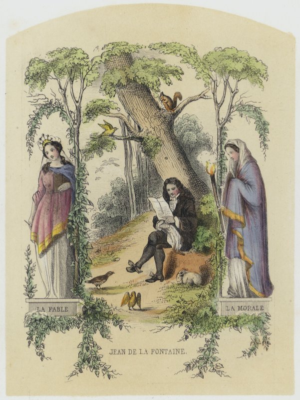 Jean De La Fontaine von French School