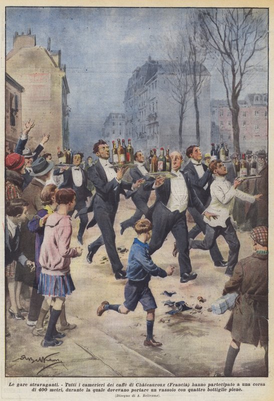 Die extravaganten Wettkämpfe von Achille Beltrame