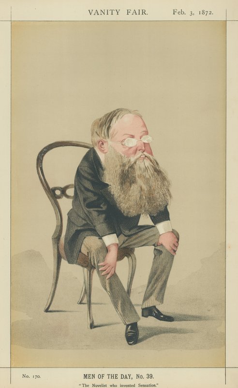 Herr Wilkie Collins von Adriano Cecioni