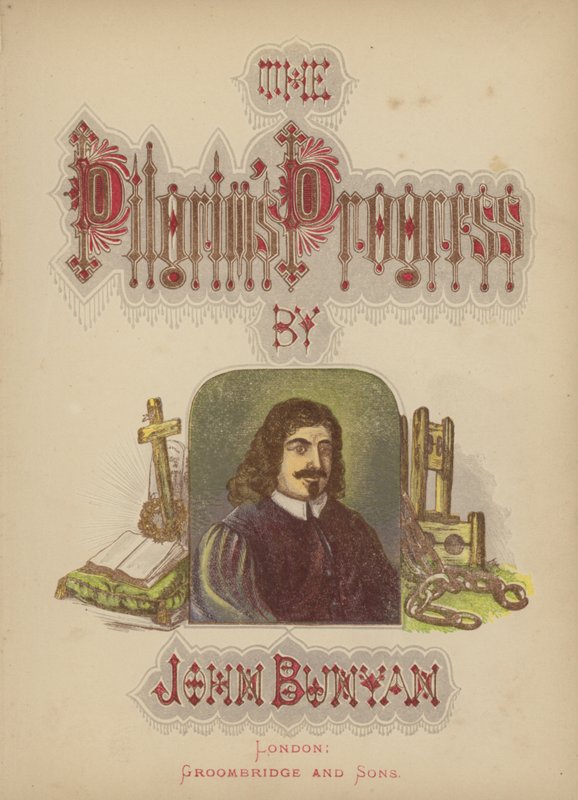 Frontispiz zu The Pilgrims Progress von John Bunyan von Alexander Francis Lydon