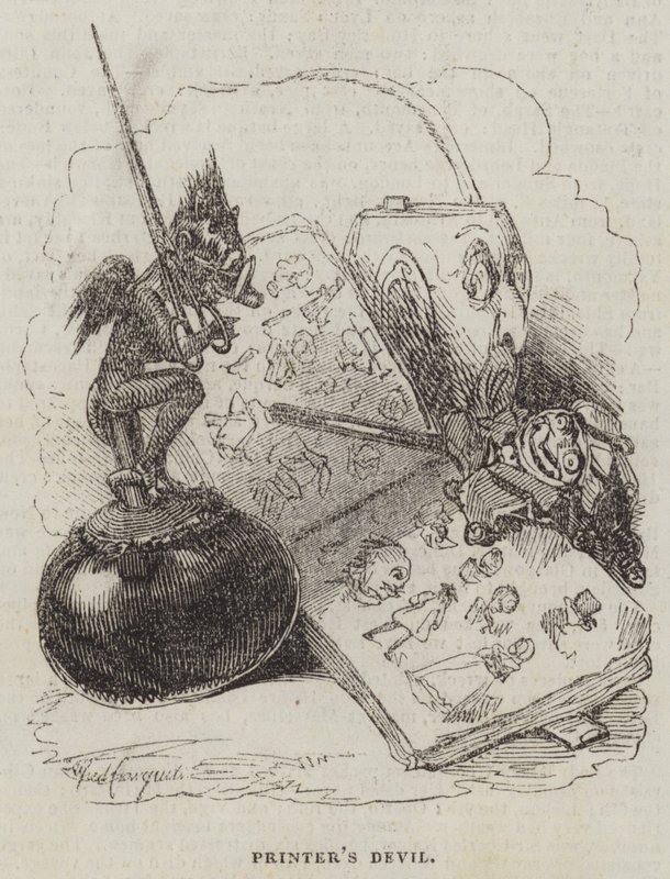 Druckerteufel von Alfred Crowquill
