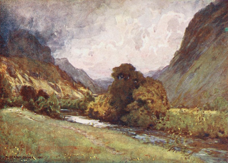 Lake District: Das Tal von St. John, in der Nähe von Keswick von Alfred Heaton Cooper