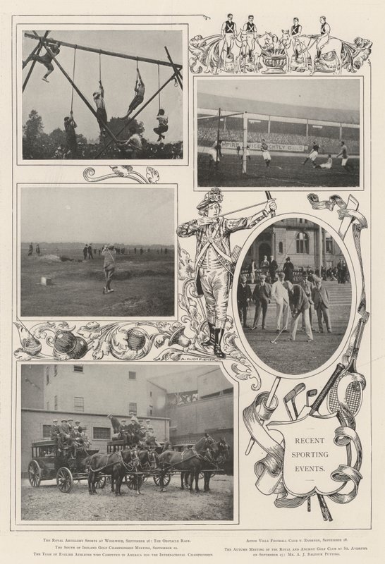 Aktuelle Sportereignisse von Alfred Hugh Fisher