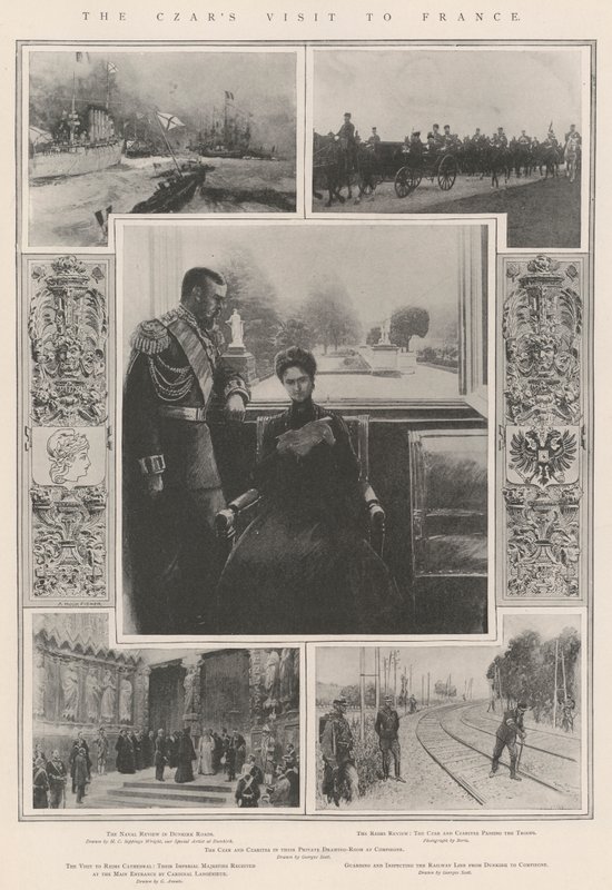Der Besuch des Zaren in Frankreich von Alfred Hugh Fisher