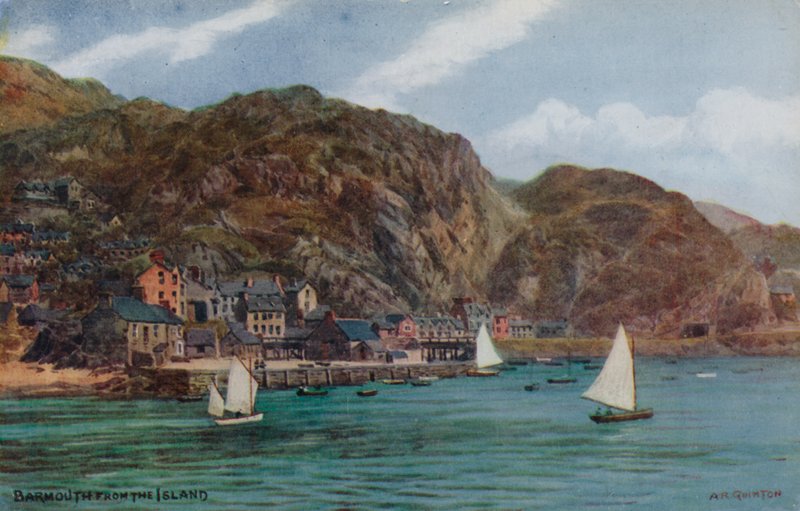 Barmouth von der Insel von Alfred Robert Quinton