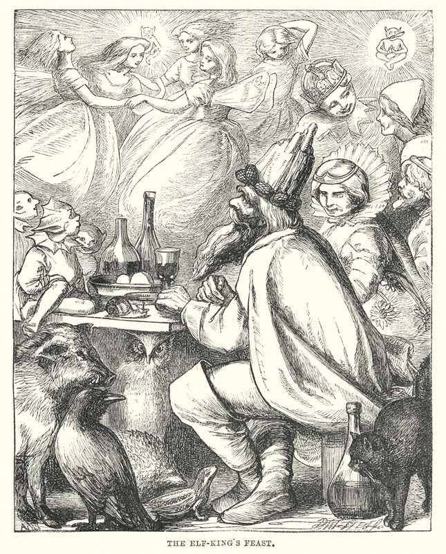 Hans Christian Andersen: Der Elfenhügel von Alfred Walter (after) Bayes