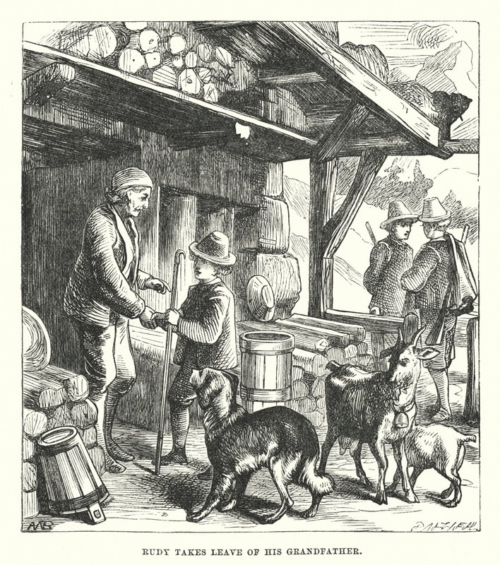 Hans Christian Andersen: Die Eisjungfrau von Alfred Walter (after) Bayes