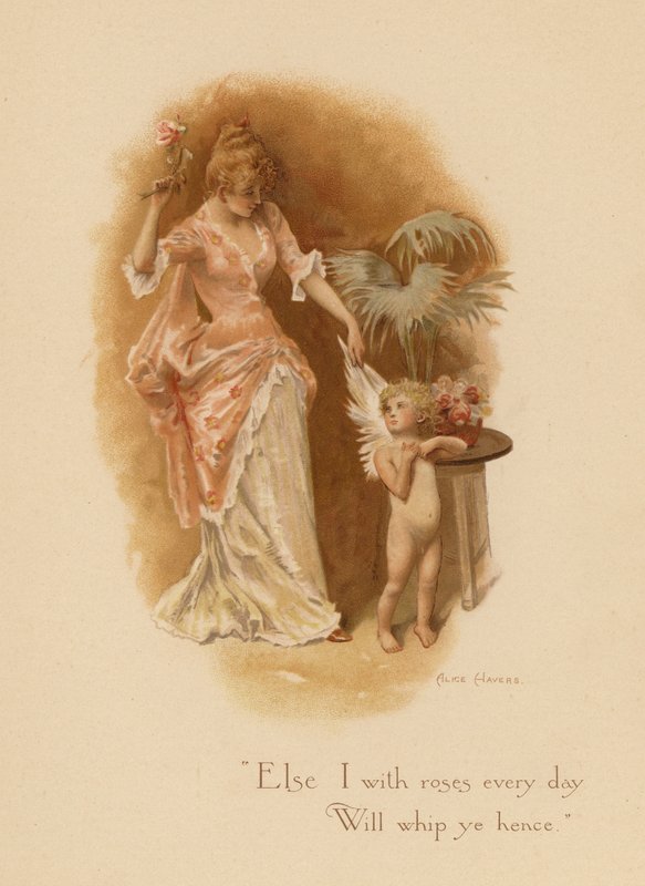 Alte Liebeslieder: „Sonst werde ich euch jeden Tag mit Rosen peitschen.“ von Alice Havers