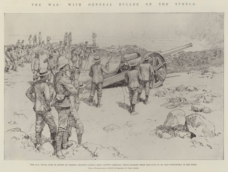 Der Krieg, mit General Buller am Tugela von Amedee Forestier