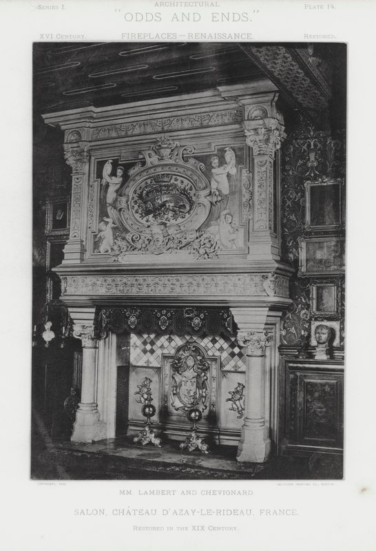 Kamin: Salon, Chateau D