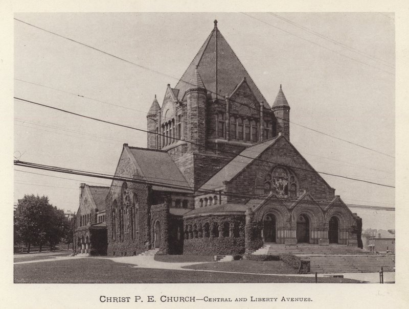 Pittsburgh: Christ P E Kirche, Central und Liberty Avenues von American Photographer (after)