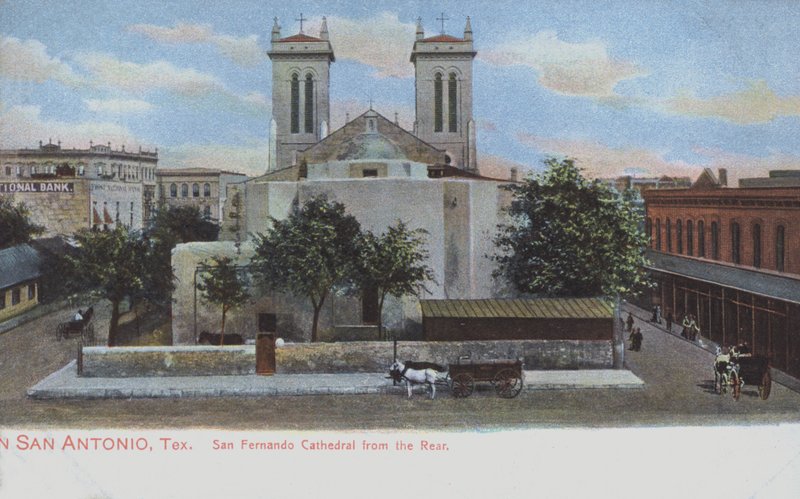 San Fernando Kathedrale in San Antonio, Texas, USA von American Photographer (after)