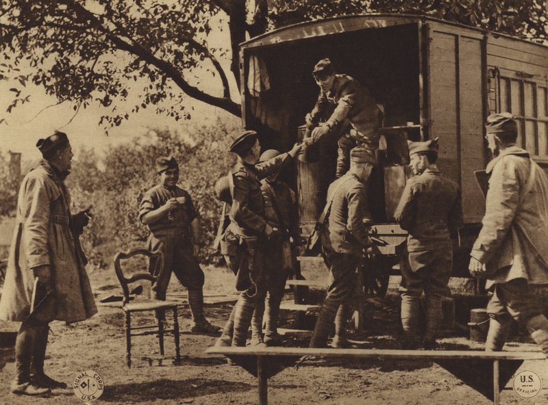 Amerika im Ersten Weltkrieg: "Casey" bei der Arbeit von American Photographer