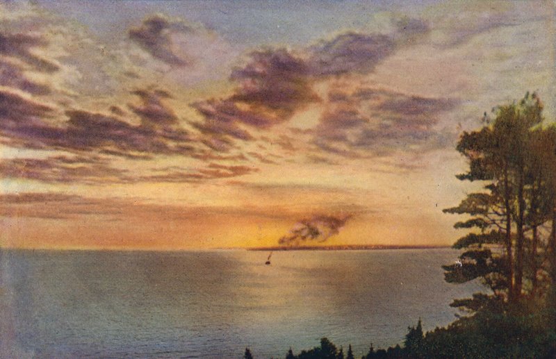 Chicago: Sonnenuntergang am Lake Michigan von American Photographer