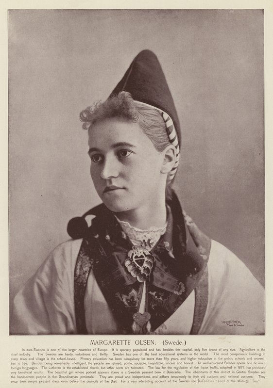 Margarette Olsen, Schwedin von American Photographer