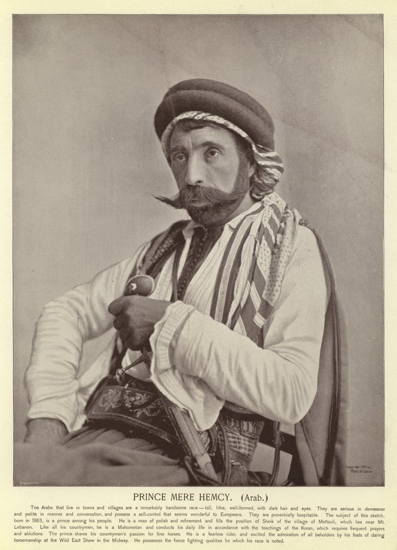 Prinz Mere Hemcy, Araber von American Photographer
