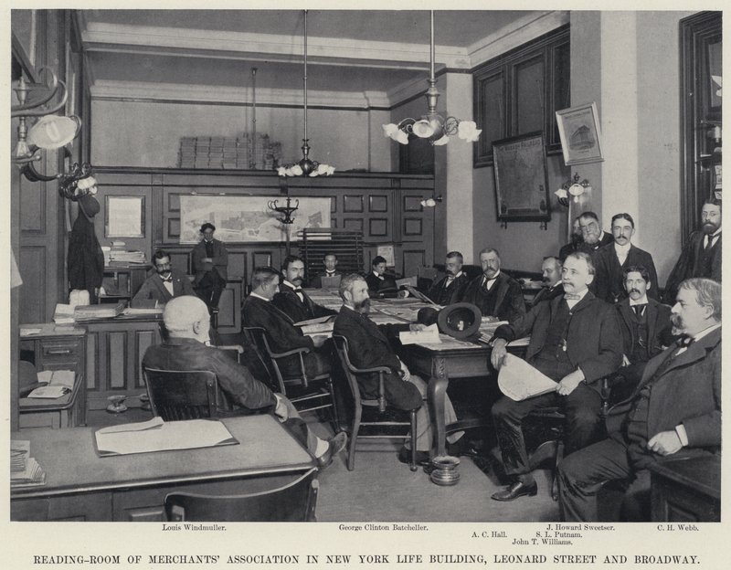 Lesesaal der Merchants
