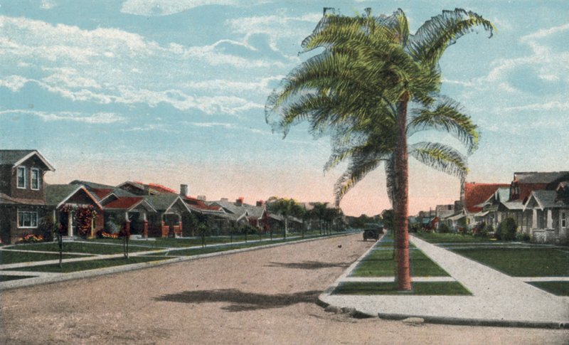 San Diego, Kalifornien: Wohnstraße von American Photographer