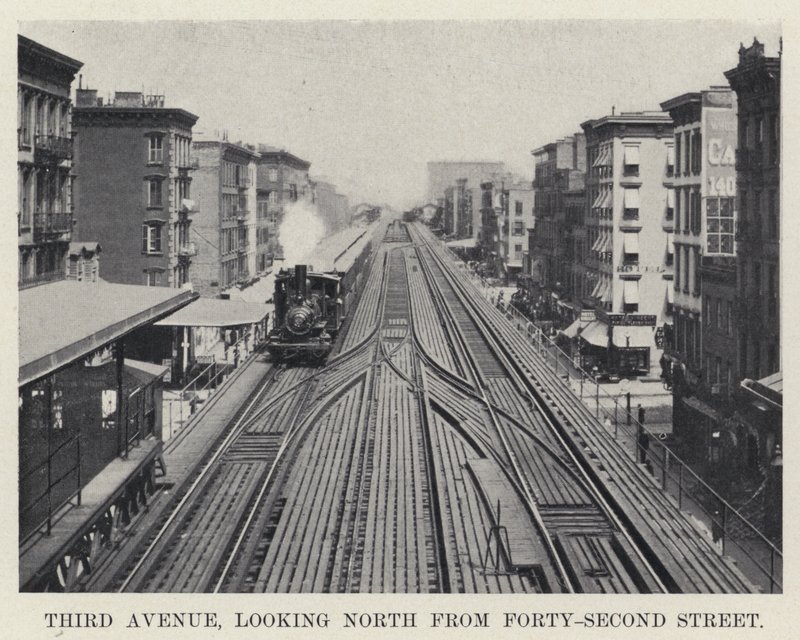 Third Avenue, Blick nach Norden von der Forty-Second Street von American Photographer