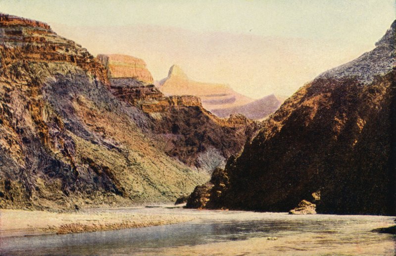 Zoroaster vom Fluss, Grand Canyon Nationalpark von American Photographer