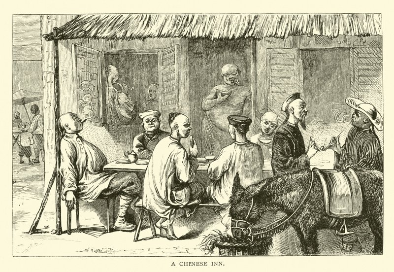 Ein chinesisches Gasthaus von American School