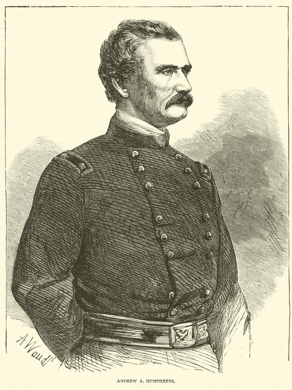 Andrew A. Humphreys, August 1863 von American School