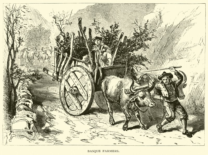 Baskische Bauern von American School