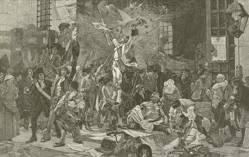 Eroberung der Bastille von American School