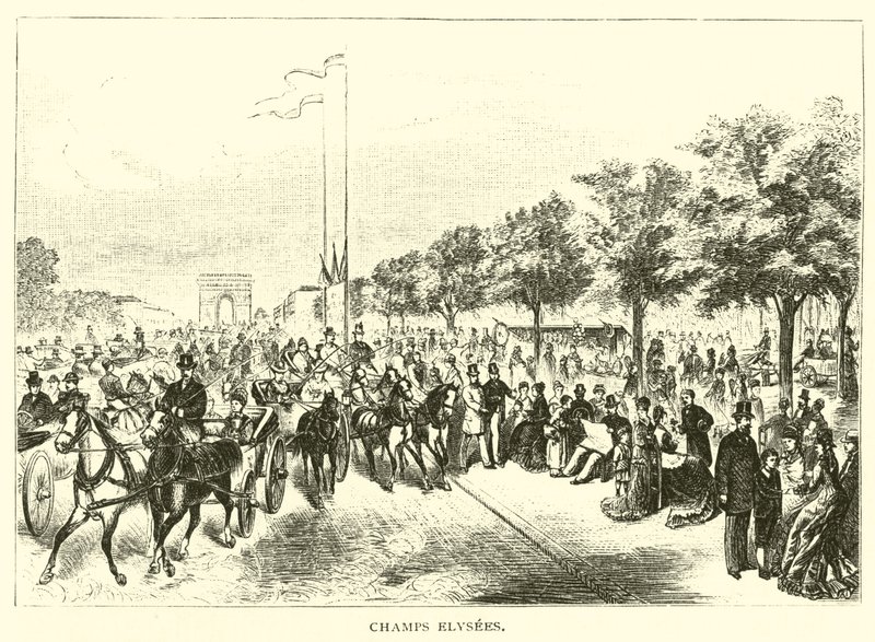 Champs-Élysées von American School