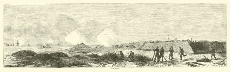 Fort Fisher, Dezember 1864 von American School