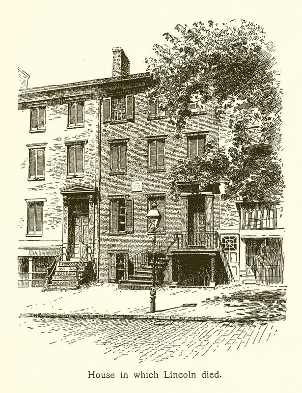 Haus, in dem Lincoln starb, Abraham Lincoln von American School