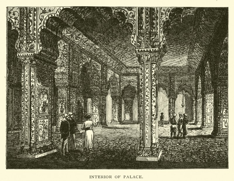 Innenraum des Palastes von American School