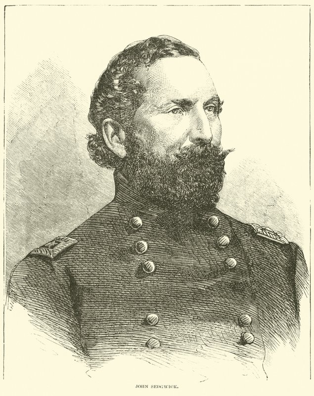 John Sedgwick, Mai 1864 von American School