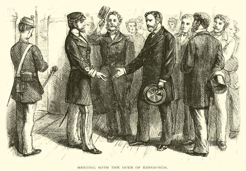 Treffen mit dem Herzog von Edinburgh von American School