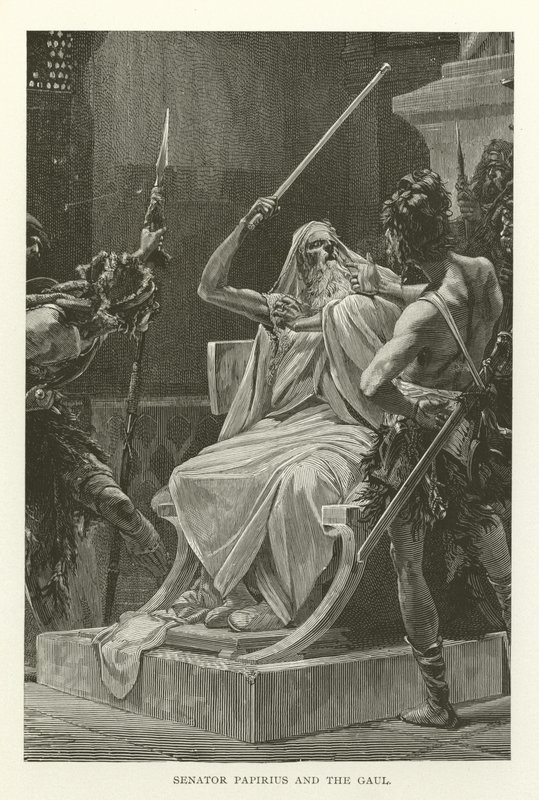 Senator Papirius und der Gallier von American School