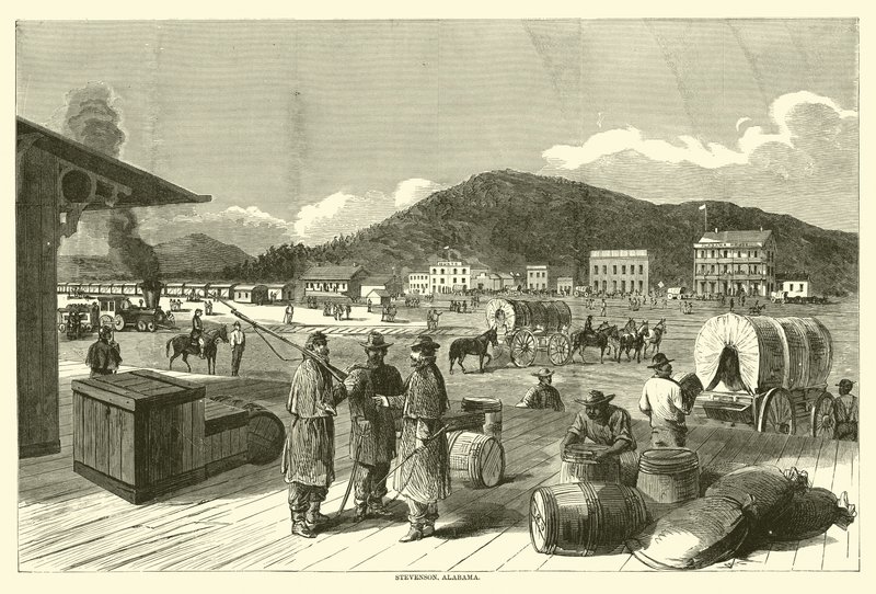 Stevenson, Alabama, August 1863 von American School