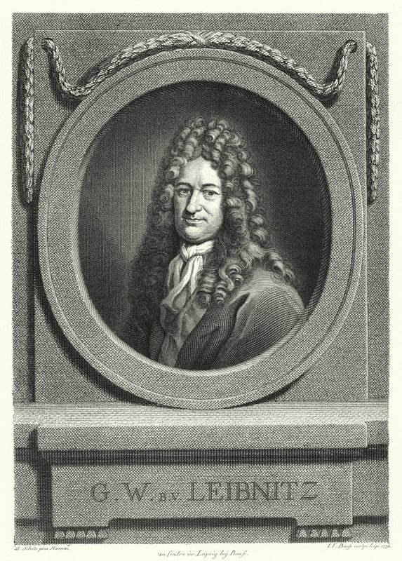 Gottfried Wilhelm Leibniz, deutscher Philosoph, Mathematiker und Universalgelehrter von Andreas Scheits