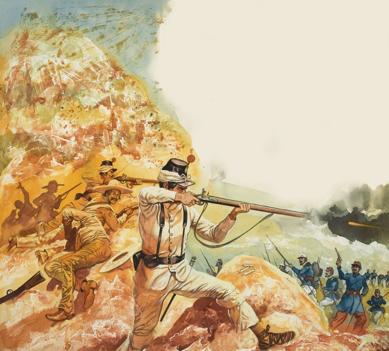 Mexikanische Guerillas von Angus McBride