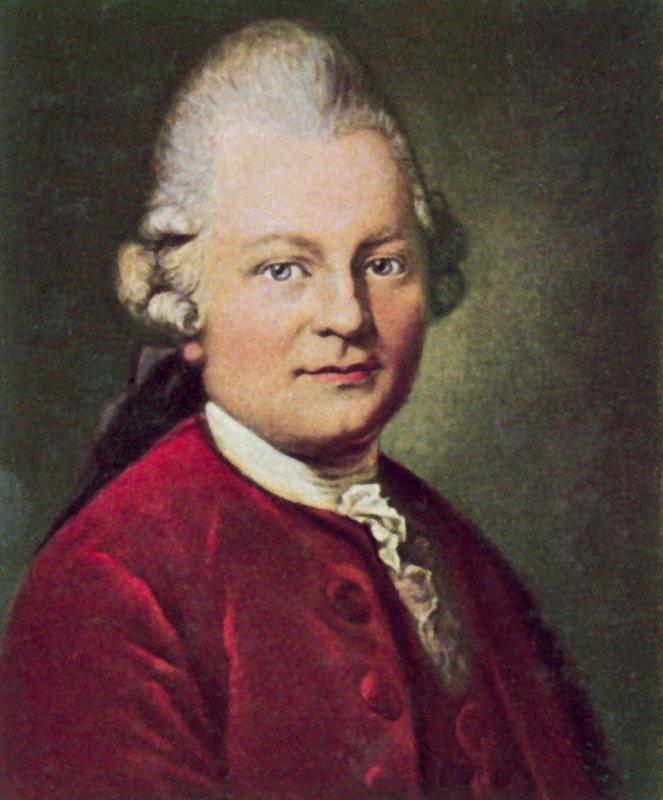 Gotthold Ephraim Lessing, deutscher Dramatiker und Philosoph von Anton Graff