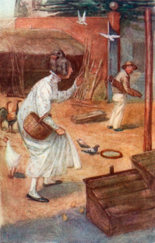 Illustration für Northanger Abbey von Jane Austen von Arthur Wallis Mills
