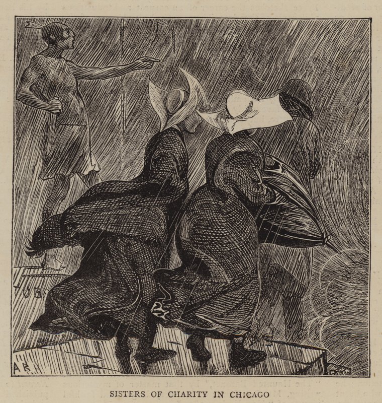 Barmherzige Schwestern in Chicago von Arthur Boyd Houghton