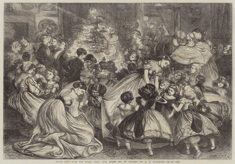 Onkel John mit den jungen Leuten, Alle Preise und keine Nieten! von Arthur Boyd Houghton