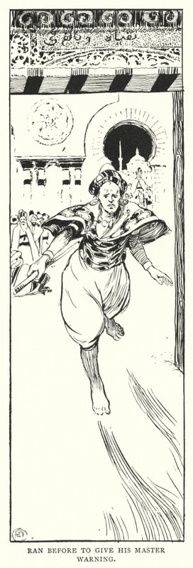 Er rannte voraus, um seinen Herrn zu warnen von Arthur David McCormick