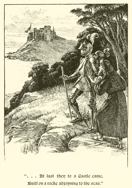 Sir Guyon, Die drei Schwestern von Arthur George Walker