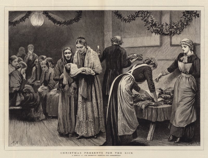Weihnachtsgeschenke für die Kranken von Arthur Hopkins