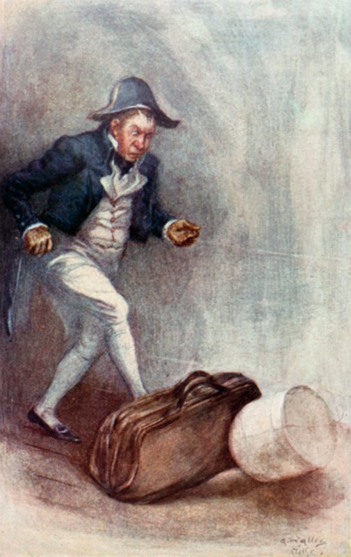 Illustration für Northanger Abbey von Jane Austen von Arthur Wallis Mills