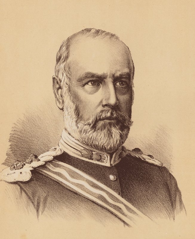 Oberstleutnant Rowe (Farblithografie) von Australian School