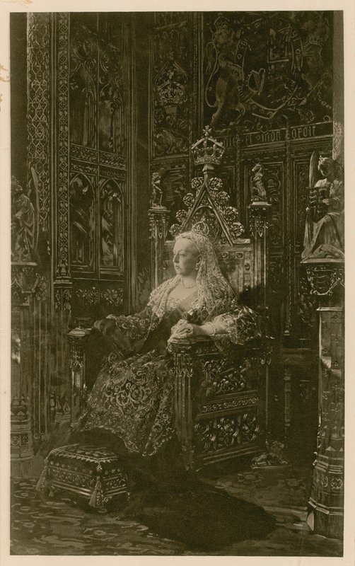 Porträt von Königin Victoria von Benjamin  Constant